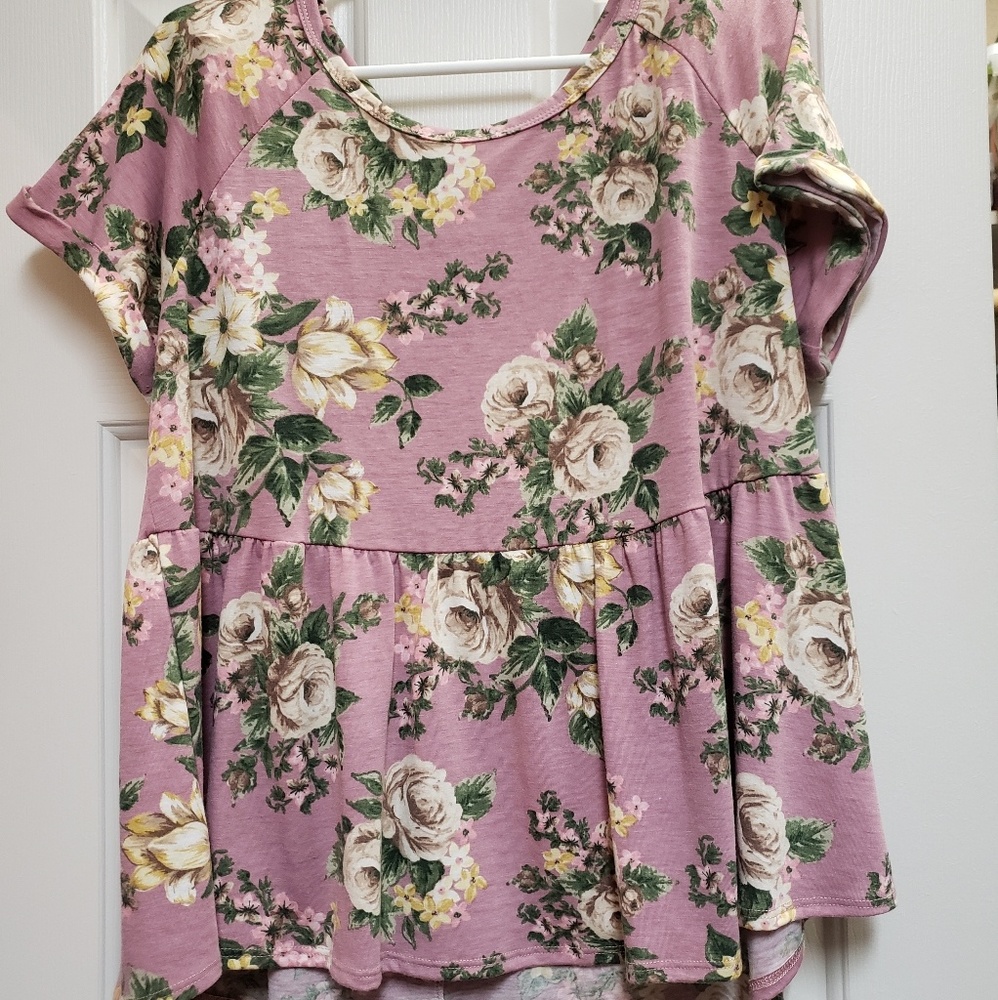 Peplum top